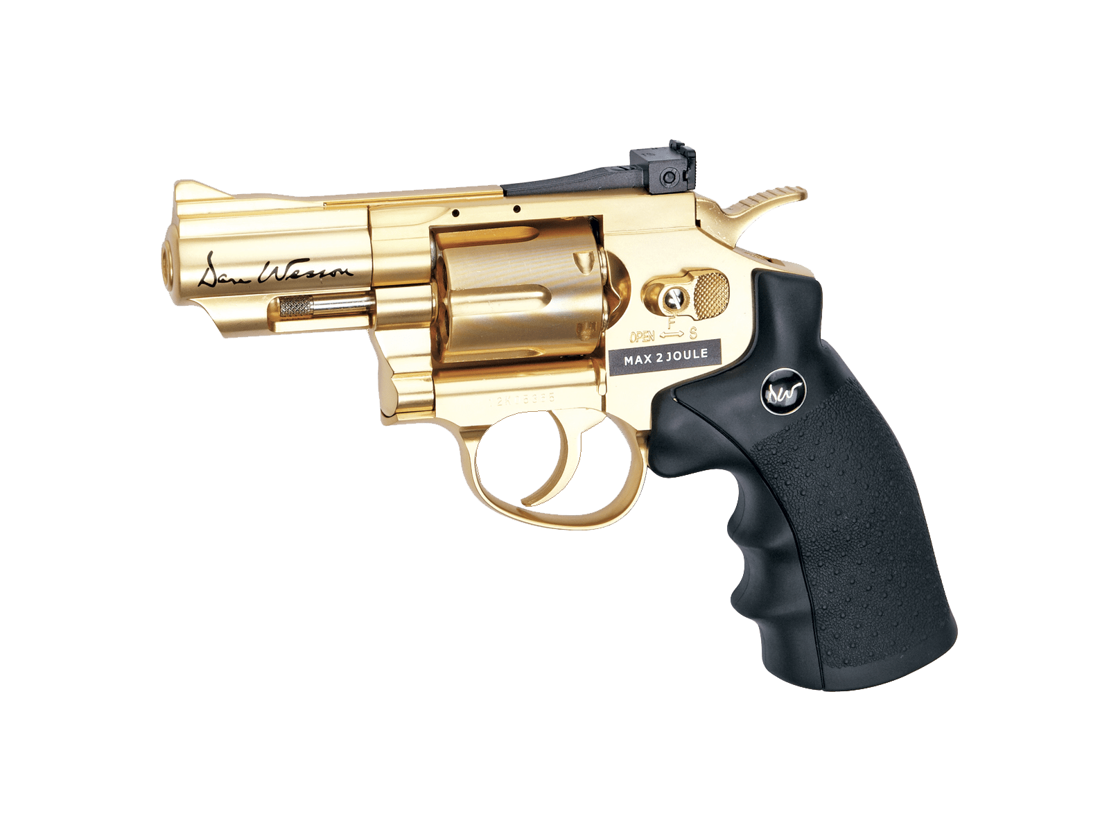 ΑΕΡΟΒΟΛΟ ASG Dan Wesson 2,5" Περίστροφο, GOLD