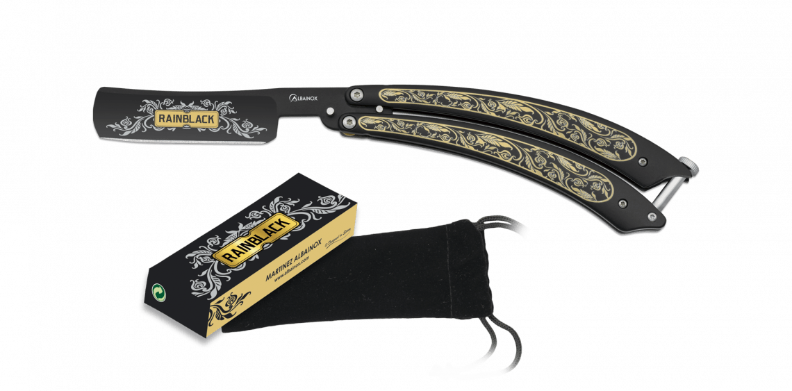ΣΟΥΓΙΑΣ ALBAINOX, Rainblack Razor, blade 10.6cm